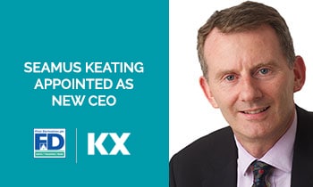 Seamus Keating Appointed as New CEO for FD - KX