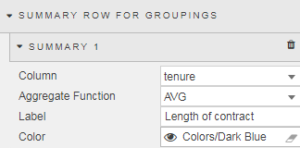 Summary Row For Groupings - KX