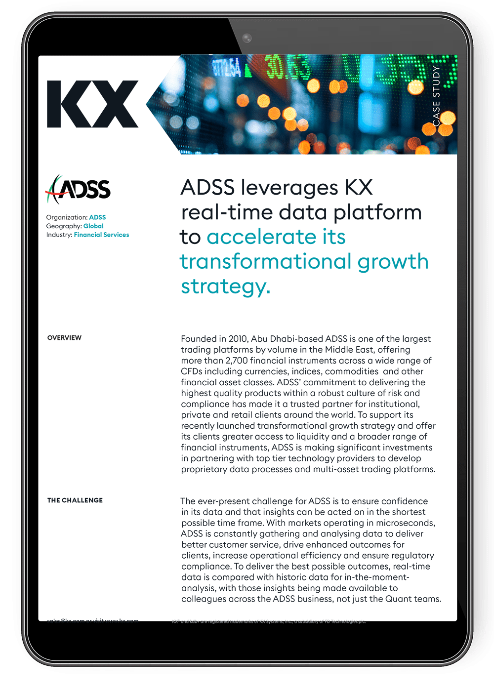 ADSS Real Time Data Platform - KX