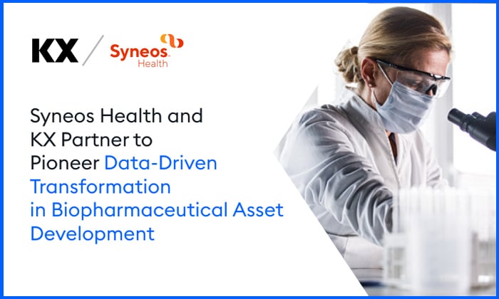 Syneos Health and KX Partner to Pioneer Data Driven Transformation in Biopharmaceutical Asset Development - KX