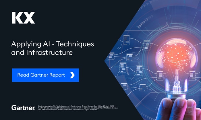 Gartner Applying AI Techniques and Infrastructure | KX