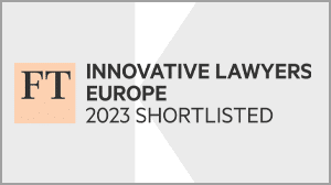 FT Shortlist - Innovative Lawyers Europe - 2023