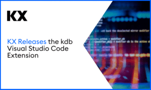 KX releases the kdb visual studio code extension