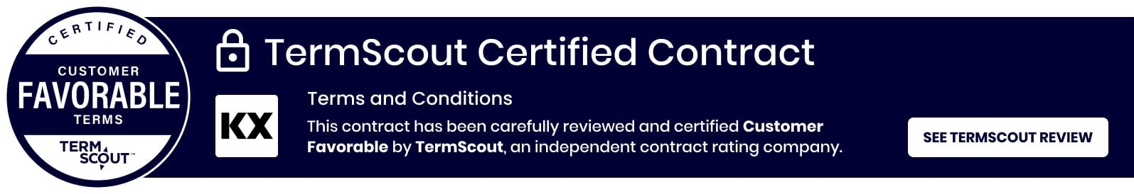 TermScout Certified Contract - Marketplace License Agreement