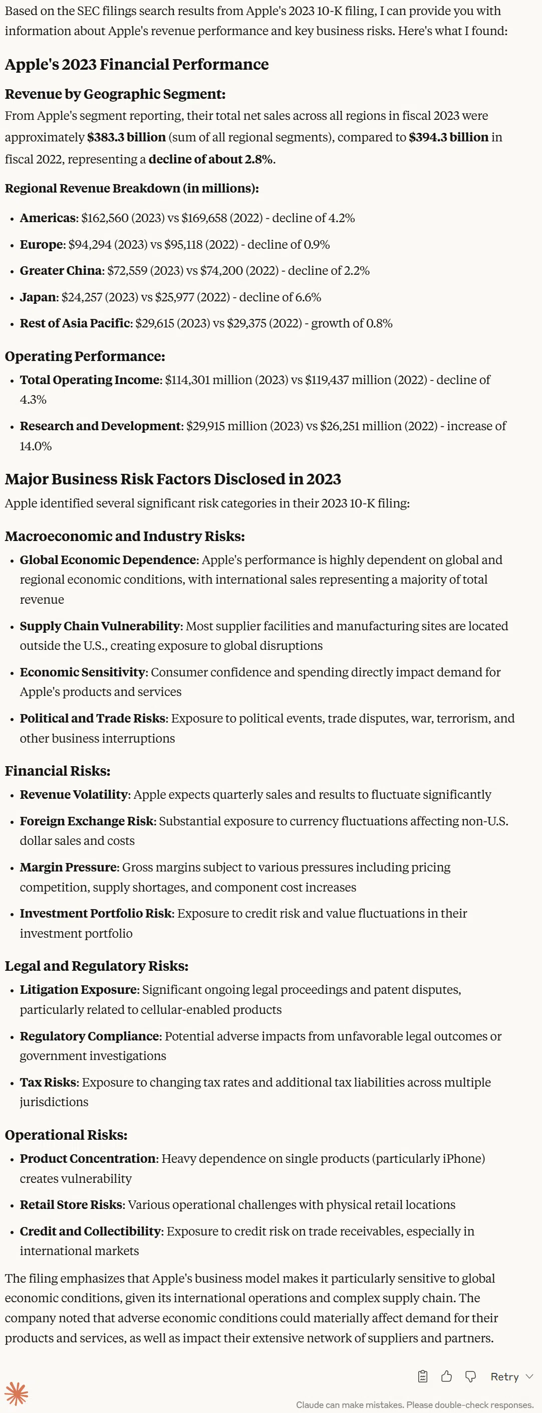 Equity Research Assistant Output