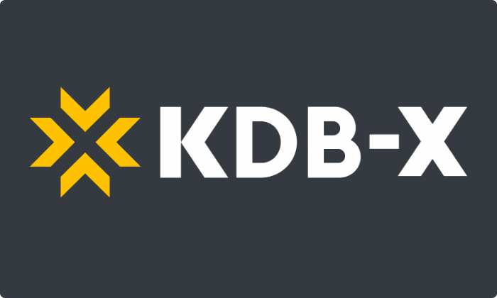 KDB-X logo